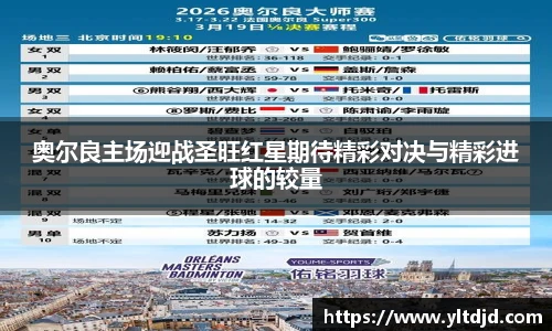 奥尔良主场迎战圣旺红星期待精彩对决与精彩进球的较量
